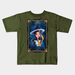 Gemini witch 3 Kids T-Shirt